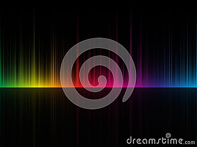 Dark color spectrum background Stock Photo