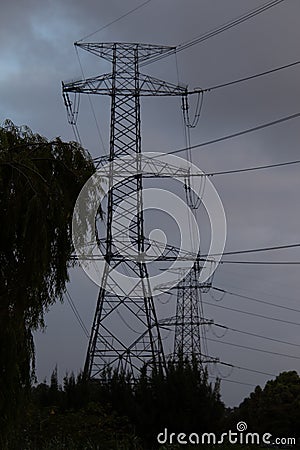 Dark days ahead for state-owned power utility Eskom Stock Photo
