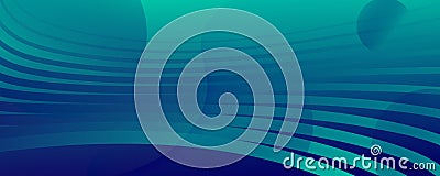 Dark Dynamic Wave. Flow Abstract Stripes. Curve Vector Illustration