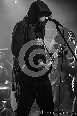 The Great Old Ones live concert 2017 metal Editorial Stock Photo