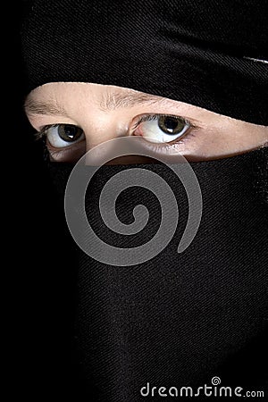 Dark Eyes Stock Photo