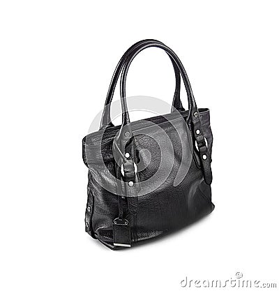 Dark female bag-4 Stock Photo