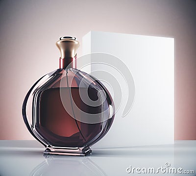 Dark female perfume Stock Photo