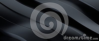 Dark flowing lines with gradient background Stock Photo