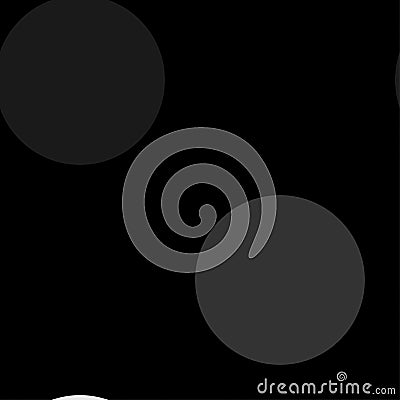 Dark gray dotted, dots, circles pattern, background Geometry is seamlessly repeatable Vector Illustration