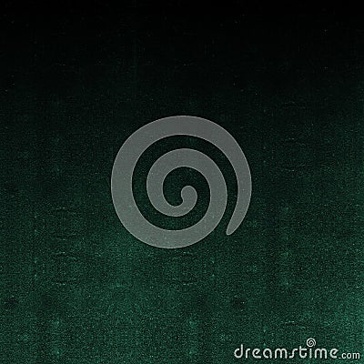 Dark green gradient background. Paper texture. Stock Photo