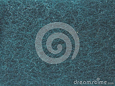 Dark green micro fiber scotch-brite Stock Photo