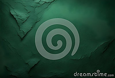 Dark green wall texture for designer background Stock Photo