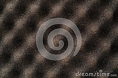 Dark grey foam background Stock Photo