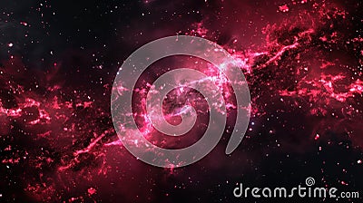 Dark Magenta Gradient Noise Texture Background for Design Projects with Copy Space Stock Photo