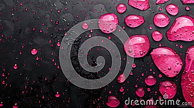 Dark Magenta Gradient Noise Texture Background for Design Projects with Copy Space Stock Photo