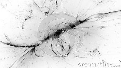 Dark matter and energy in universe black and white texture Stock Photo