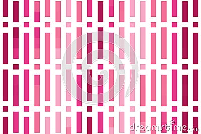 Dark pink vertical pixel pattern with gradient bar grid abstract design. Digital background concept Stock Photo