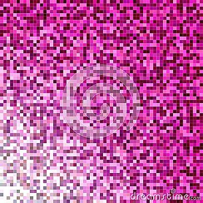 dark pink and white color square mosaic texture in rectangular style and gradient rectangles and square abstract Stock Photo