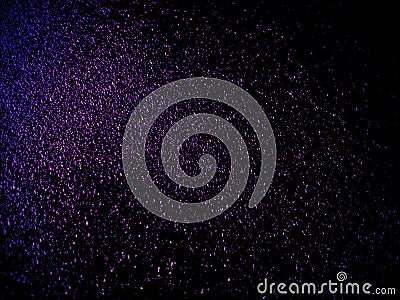 Dark purple and blue on a graded and textured surface for the background Stock Photo