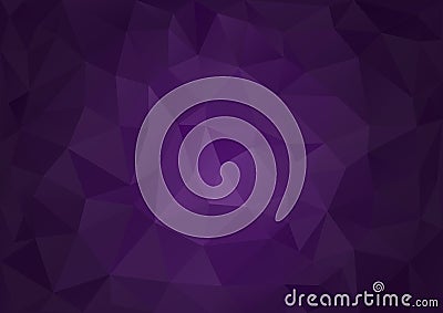 Dark Purple Geometric Pattern Vector Illustration