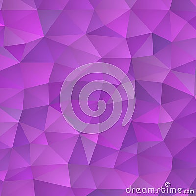 Dark purple polygonal illustration, which consist of triangles. Geometric background in Origami style with gradient. Triangular Cartoon Illustration