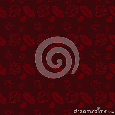 Dark red abstract background Vector Illustration