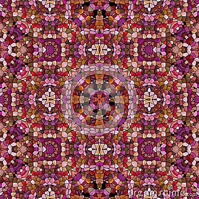 Dark rose kaleidoscope texture Stock Photo