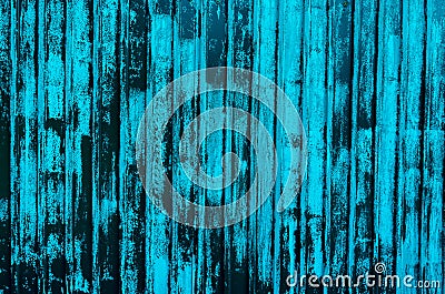 Dark rusty green metal texture. Vintage effect. Stock Photo