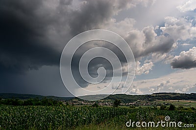 Dark sky Stock Photo