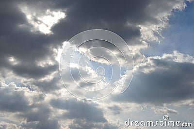 Dark sky Stock Photo