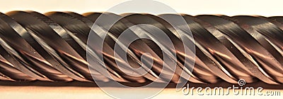 Dark spiral Stock Photo