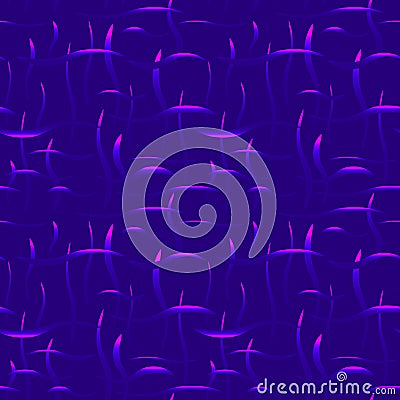 Dark stems with purple highlights on a blue background Stock Photo