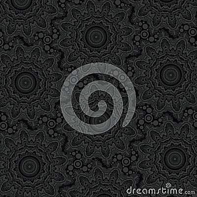 Dark texture background design. Modern stylish seamless pattern - Vector Vector Illustration
