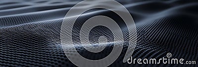 Dark Textured Surface With Subtle Mesh-Like Patterns Stock Photo