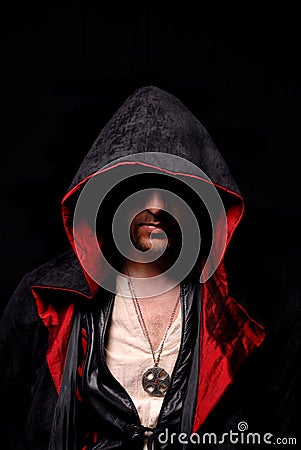 Dark Wizard Stock Photo