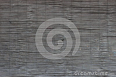 Dark wooden blinds texture Stock Photo