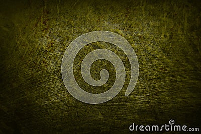 Dark yellow scratched abstract texture wall background no. 8 Stock Photo