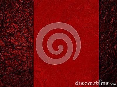 Darkened red-black background with a combination of two textures. Stock Photo