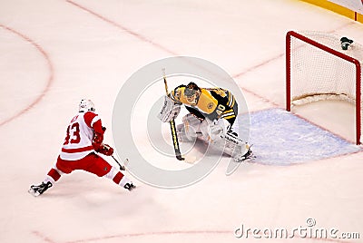 Darren Helm Detroit Red Wings Editorial Stock Photo