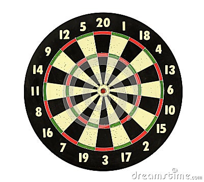 Dart Board Stock Photo