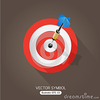 Dart symbol Vector Illustration