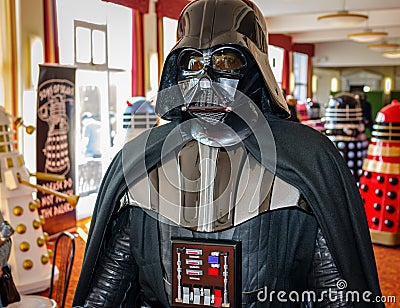 Darth Vader at convention Editorial Stock Photo