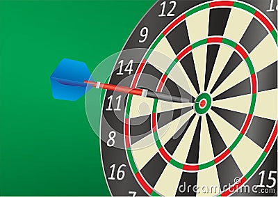 Darts. Vector illustration. Darts advertising, design template for your projects. Cartoon Illustration