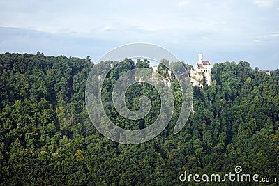 Das Schloss Lichtenstein Stock Photo