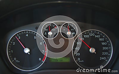 Dashboard Stock Photo