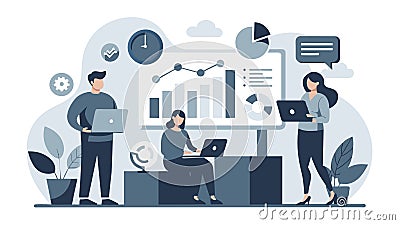 Dashboard Dialogue, Translating Data into a Shared Vision Stock Photo