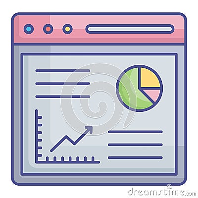 Dashboard Glyph Style vector icon which can easily modify or edit Vector Illustration