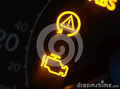 Dashboard icons Stock Photo