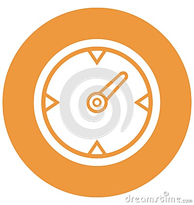 Dashboard, Performance Isolated Vector Icon can be easily edit and modify Vector Illustration