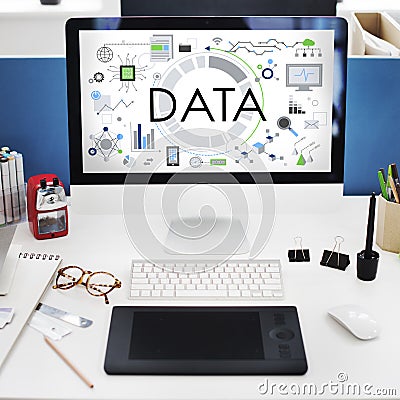 Data Analysis Information Technology Concept Stock Photo