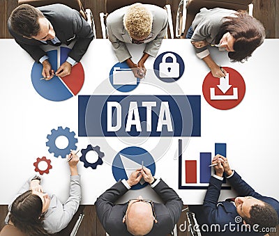 Data Analysis Information Technology Concept Stock Photo