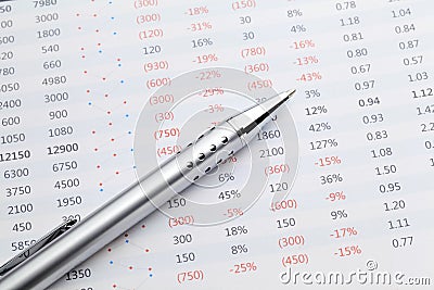 Data analysis Stock Photo