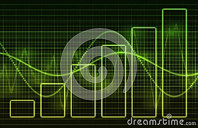 Data Charts Stock Photo