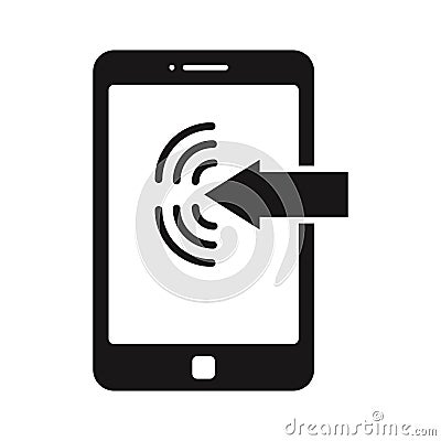 Data communication Glyph with background Vector icon which can easily modify or edit Vector Illustration